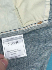 wide-leg straight jeans