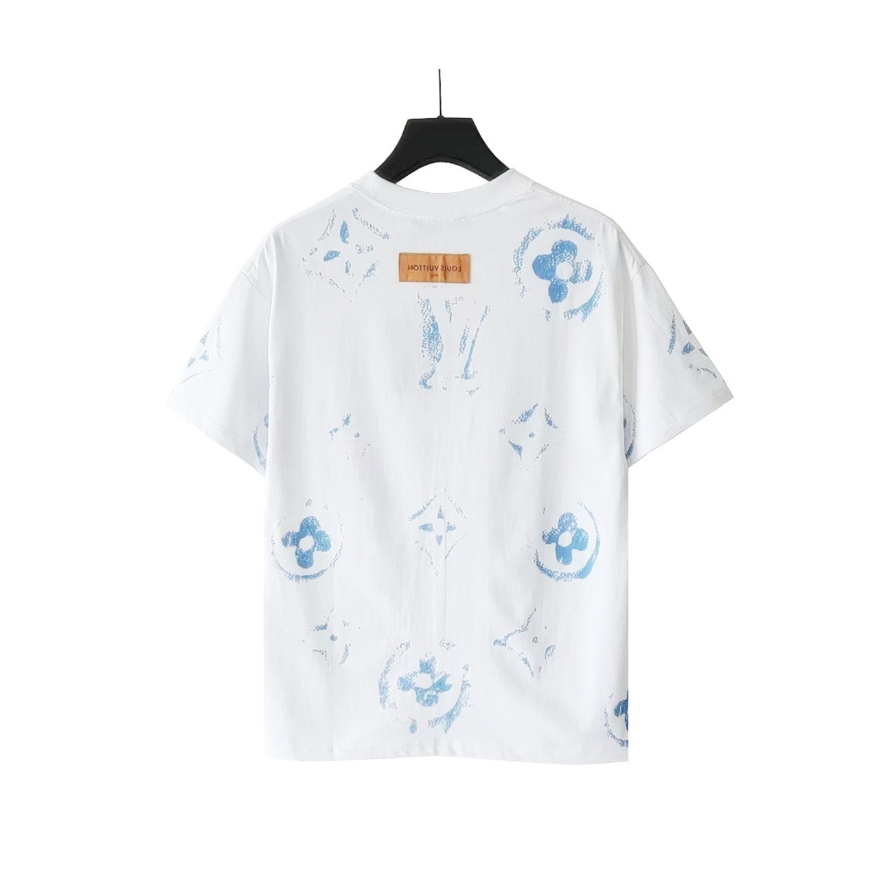 🔥🔥🔥24FW NOUVEAU L T-shirt imprimé de vieilles fleurs recouvertes de graffitis 