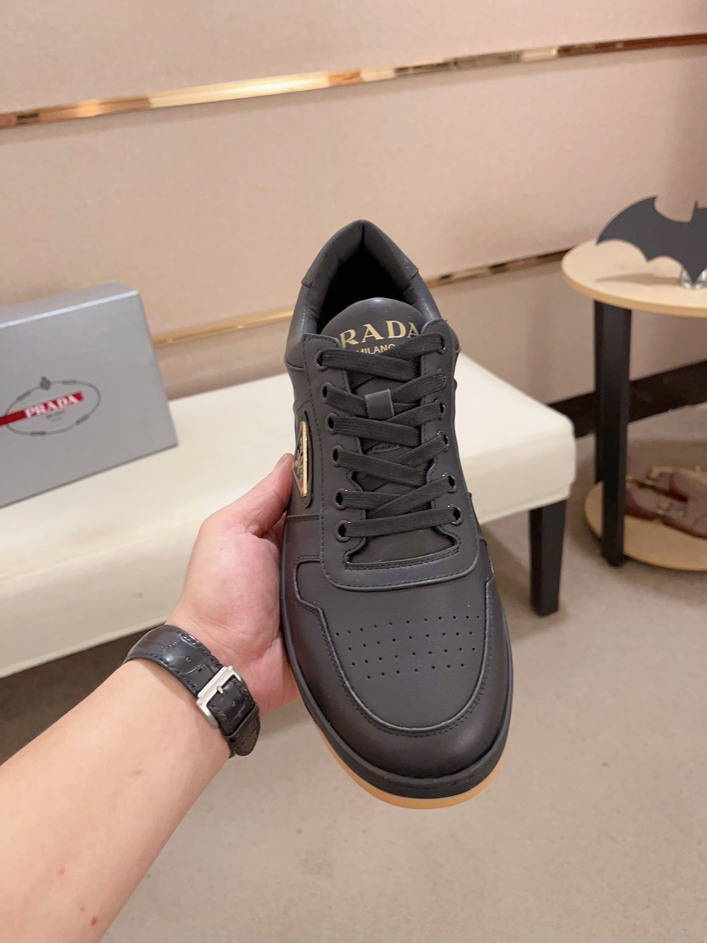 🔥🔥🔥24FW NOUVEAU CD Sneakers Downtown en cuir nappa