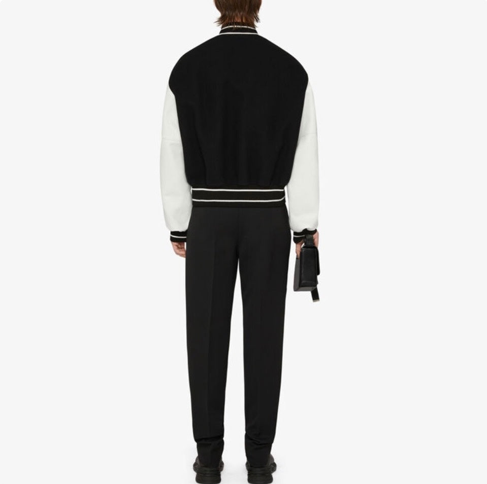 Patchwork-Lederjacke