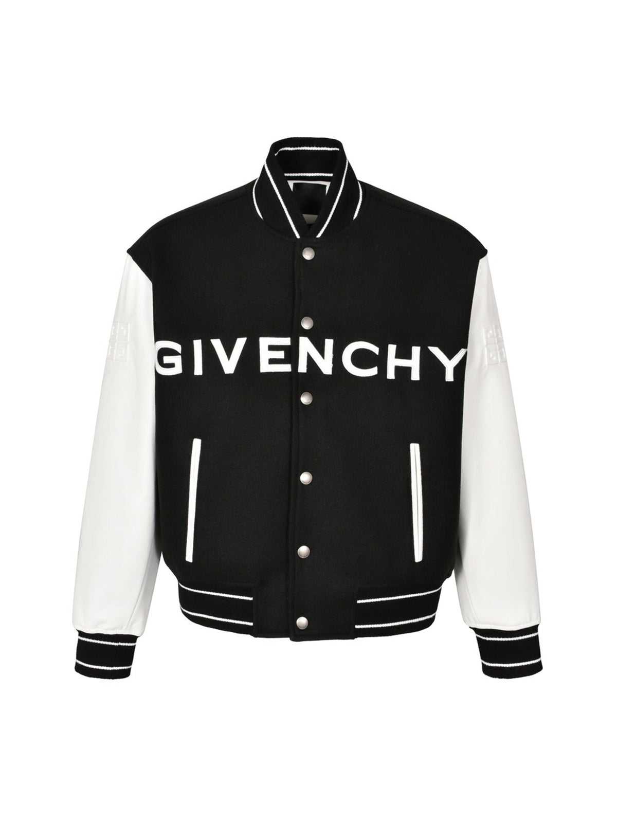 VESTE en cuir patchwork