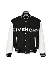 VESTE en cuir patchwork