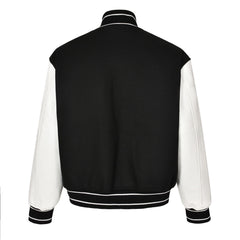 VESTE en cuir patchwork