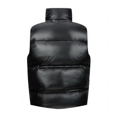 gilet en duvet à ruban adhésif
