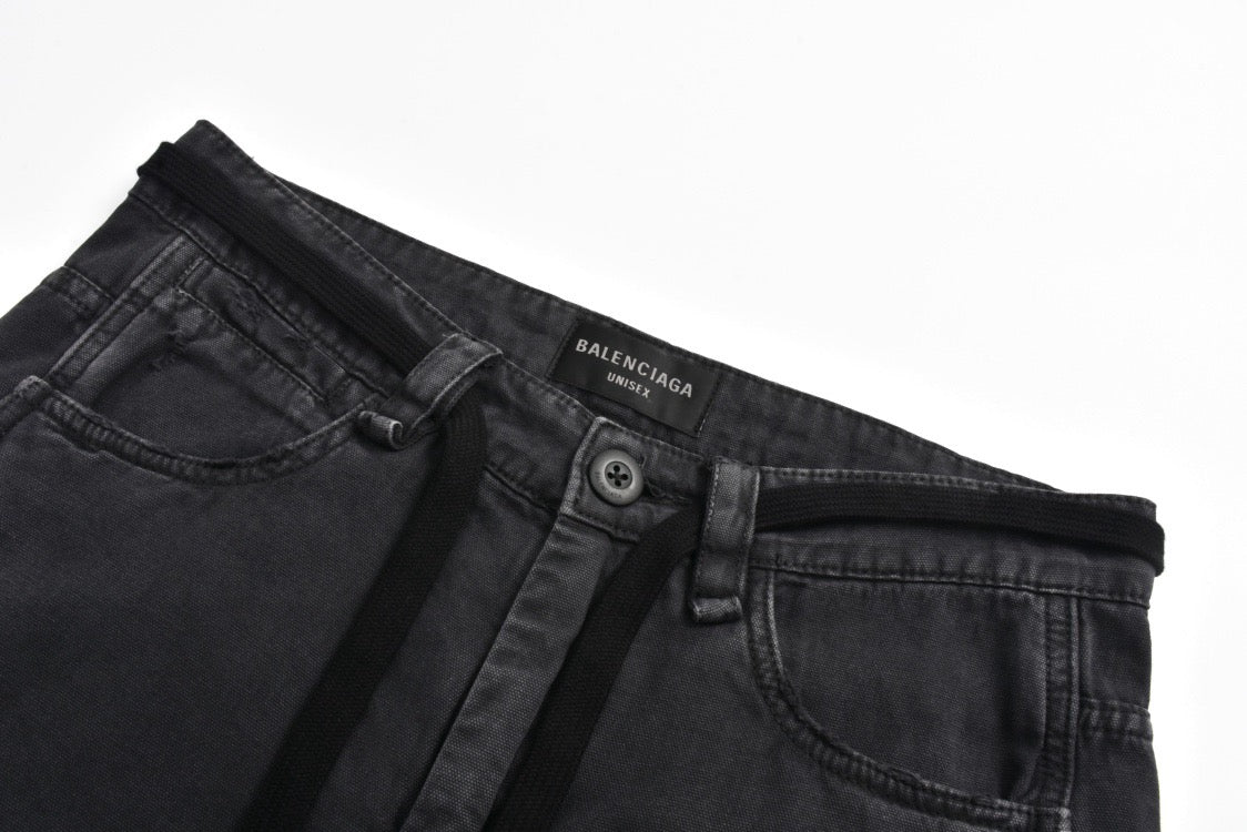 Jean à cordon de serrage