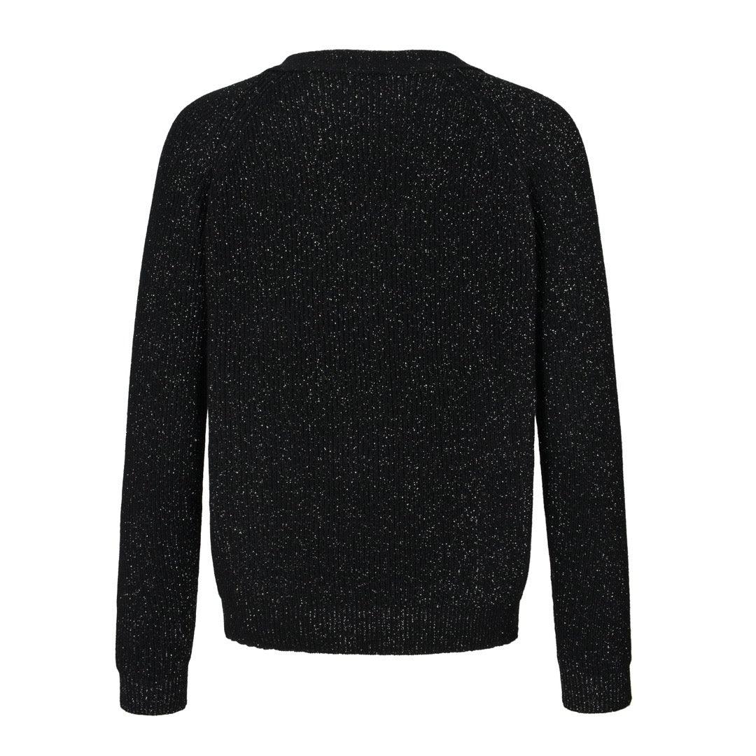 Saint Lau Brosche Cardigan Pullover