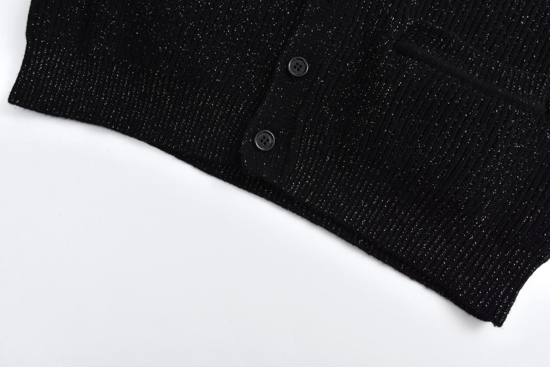 Saint Lau Brosche Cardigan Pullover