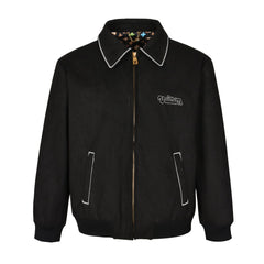 Veste en daim de style X