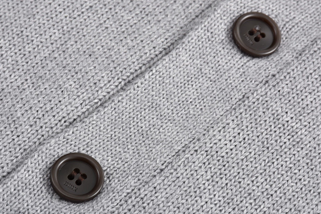 pull cardigan brodé