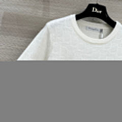 Cannage knitted top