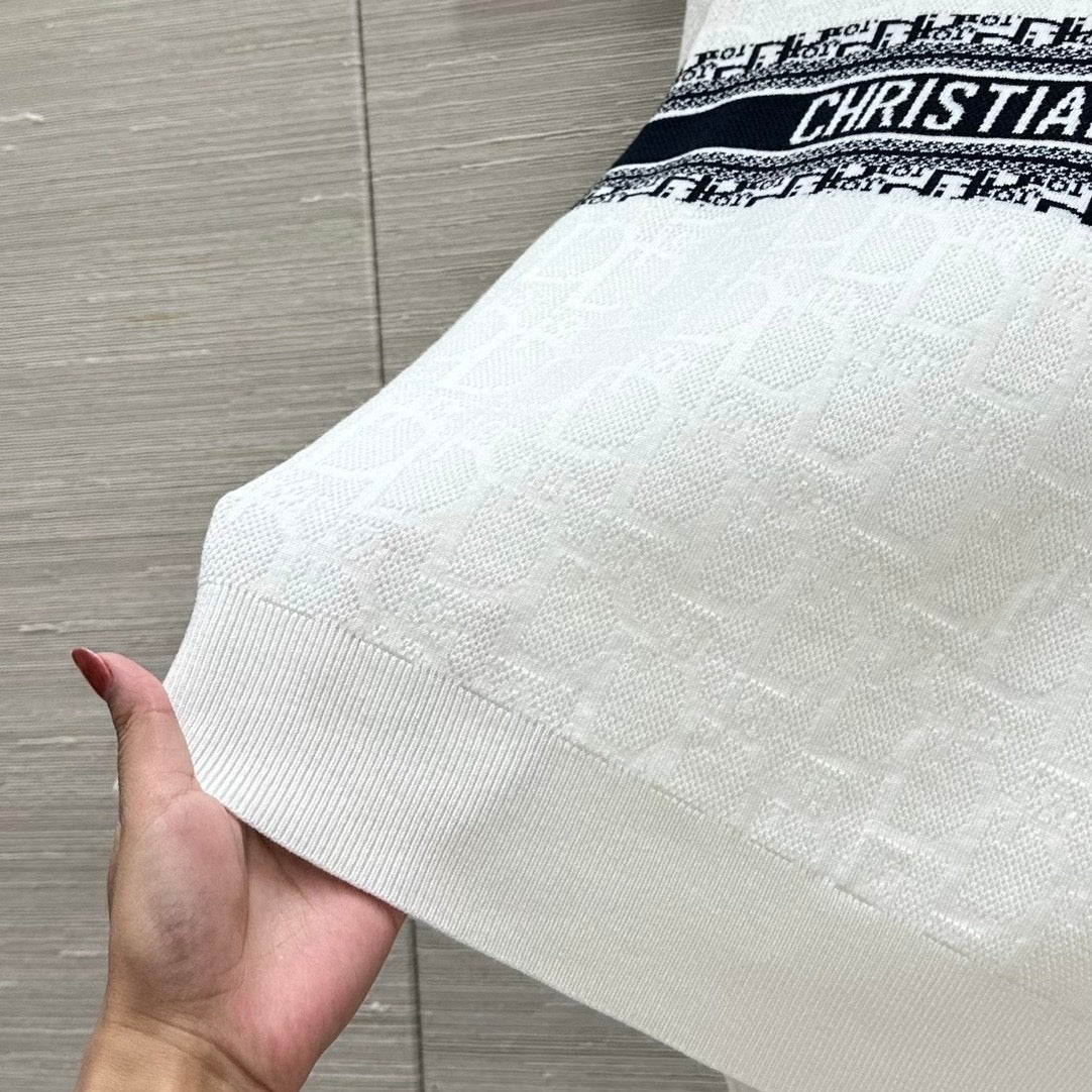 Haut tricoté Cannage 