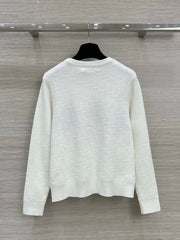 Cannage knitted top