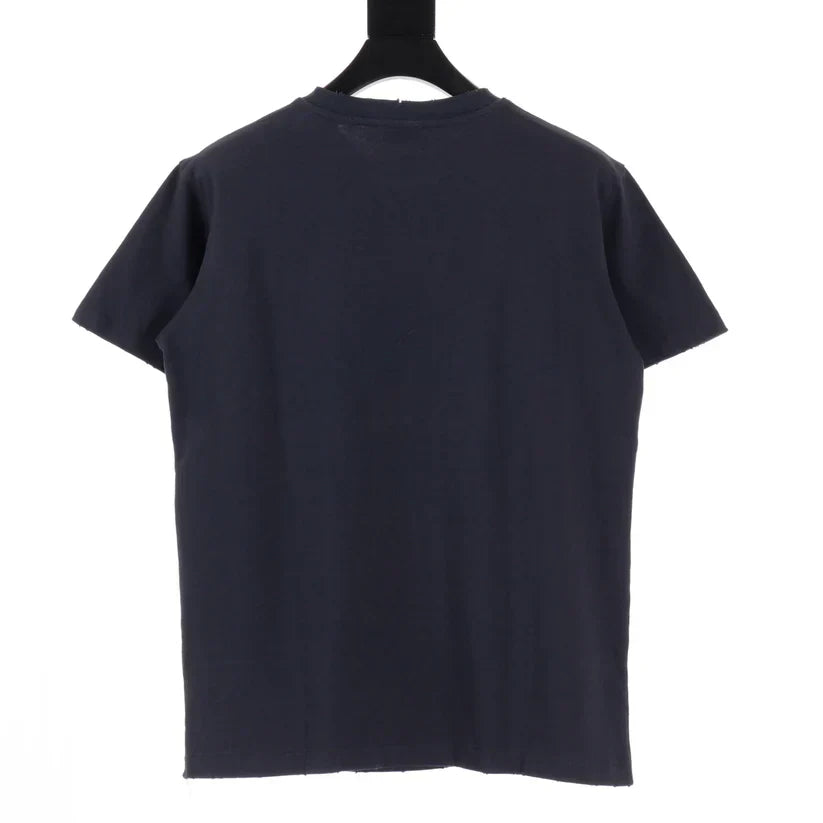 Kleine Dinosauriertasche, Rundhalsausschnitt, kurze Ärmel