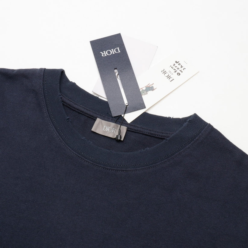 Kleine Dinosauriertasche, Rundhalsausschnitt, kurze Ärmel