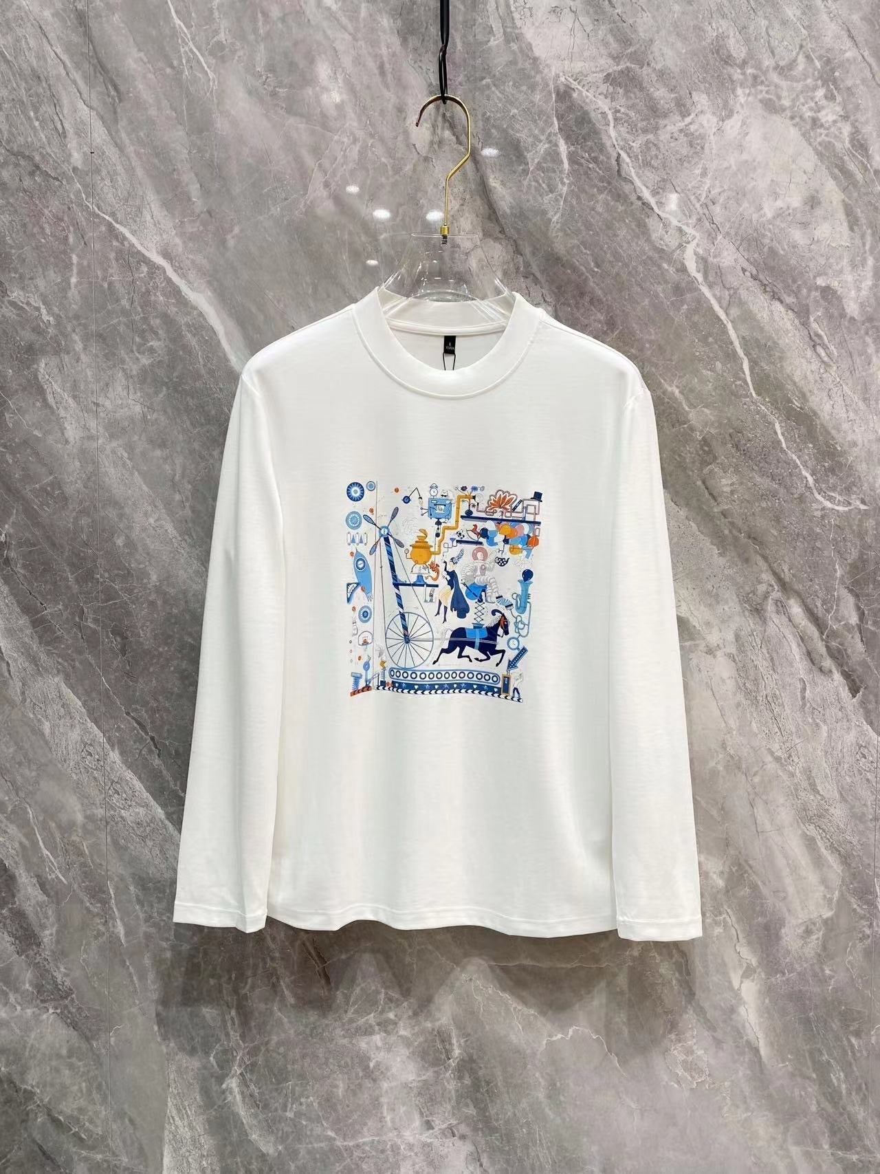 bedrucktes Sweatshirt
