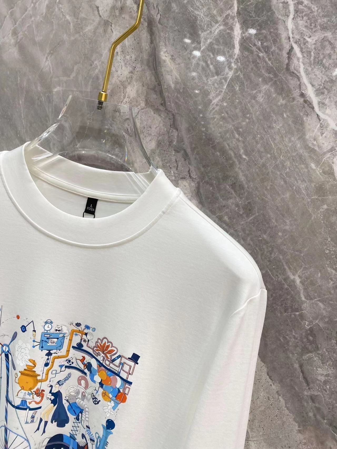 bedrucktes Sweatshirt