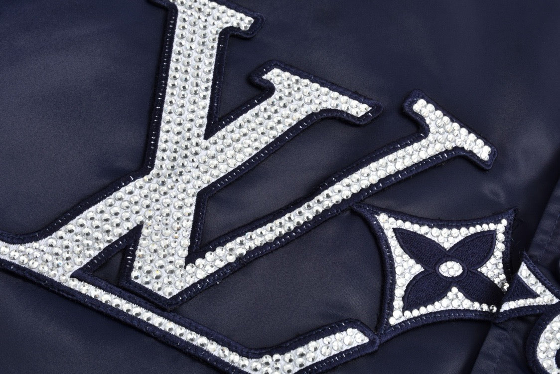 Veste de baseball à diamants
