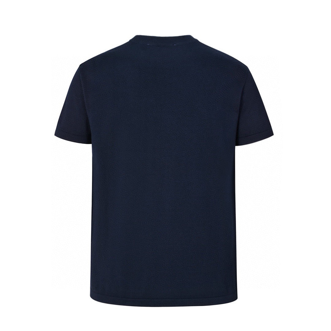 Joint Jacquard-Strick-T-Shirt