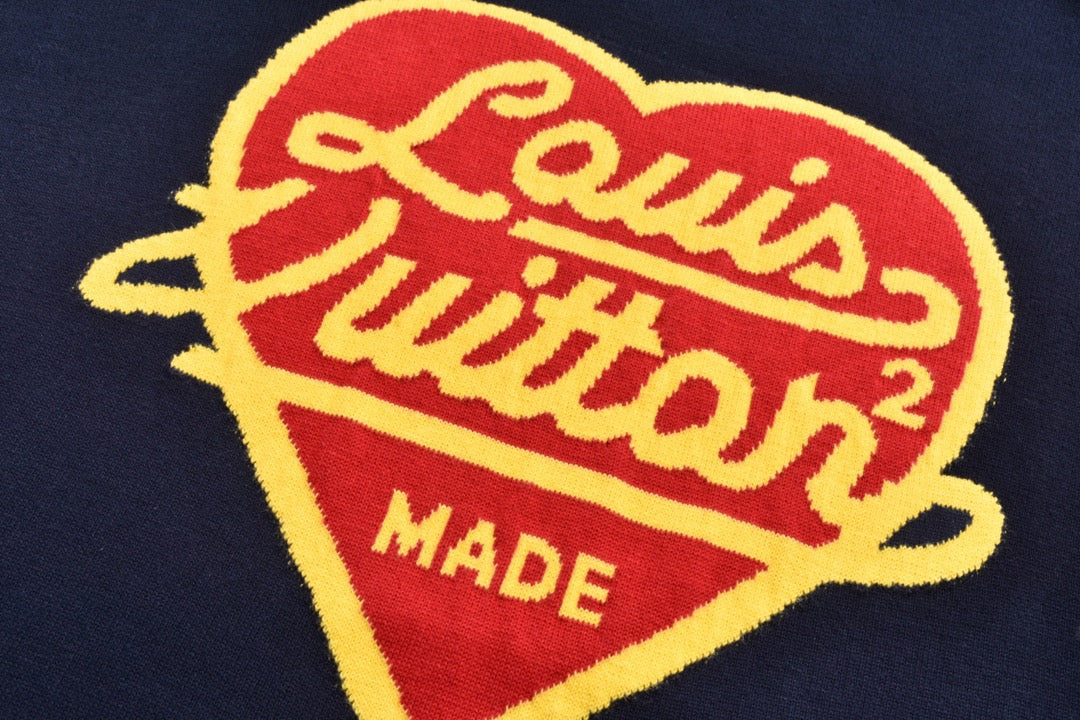 Joint Jacquard-Strick-T-Shirt