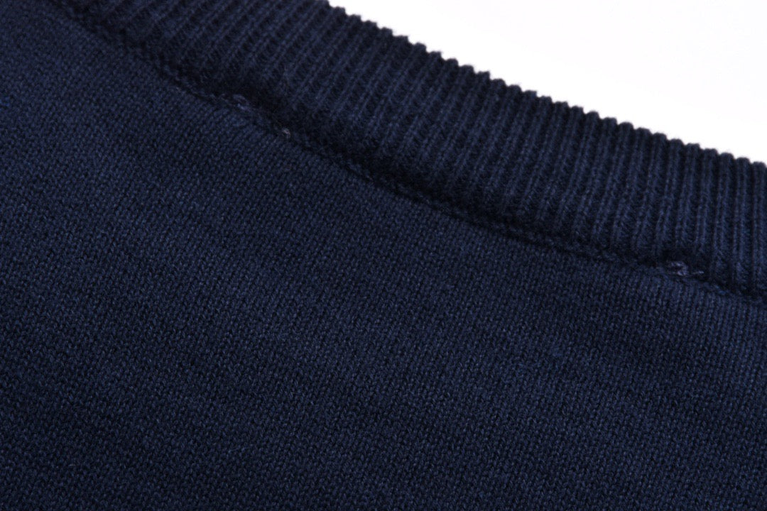 Joint Jacquard-Strick-T-Shirt