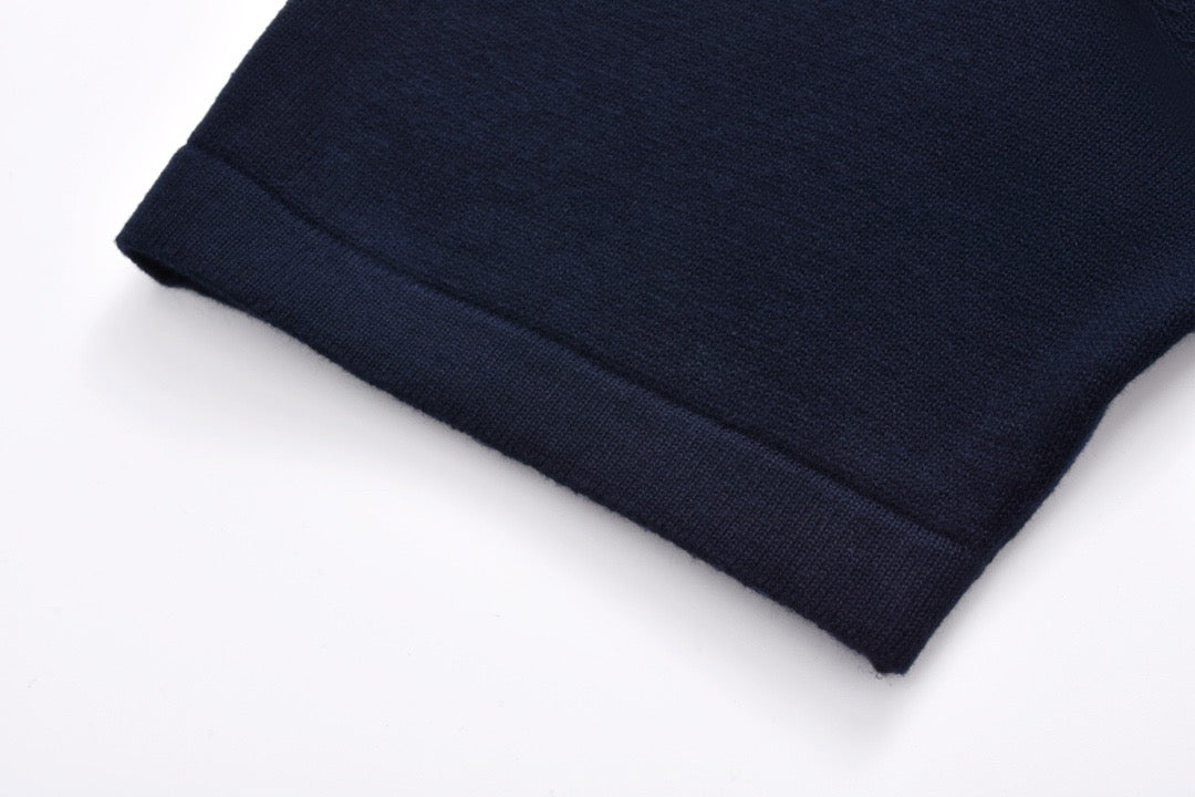 Joint Jacquard-Strick-T-Shirt