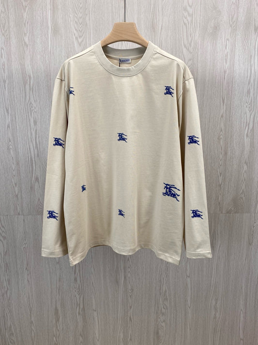 Sweat-shirt brodé Burber