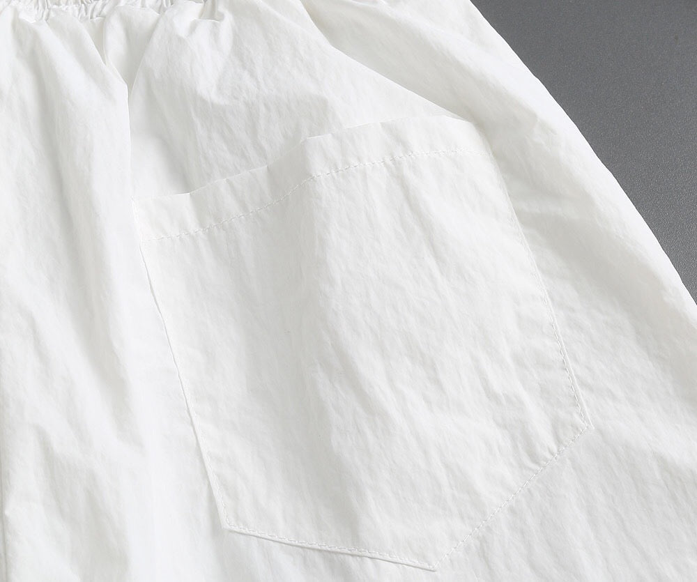 Gleicher Stil für Männer und Frauen. Sommer-Sonnenschutzkleidungs-Shorts-Set