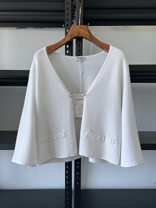 Camellia Diamond Button Knit Jacket