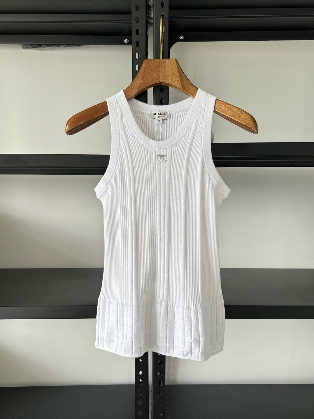 Jacquard-Strickweste