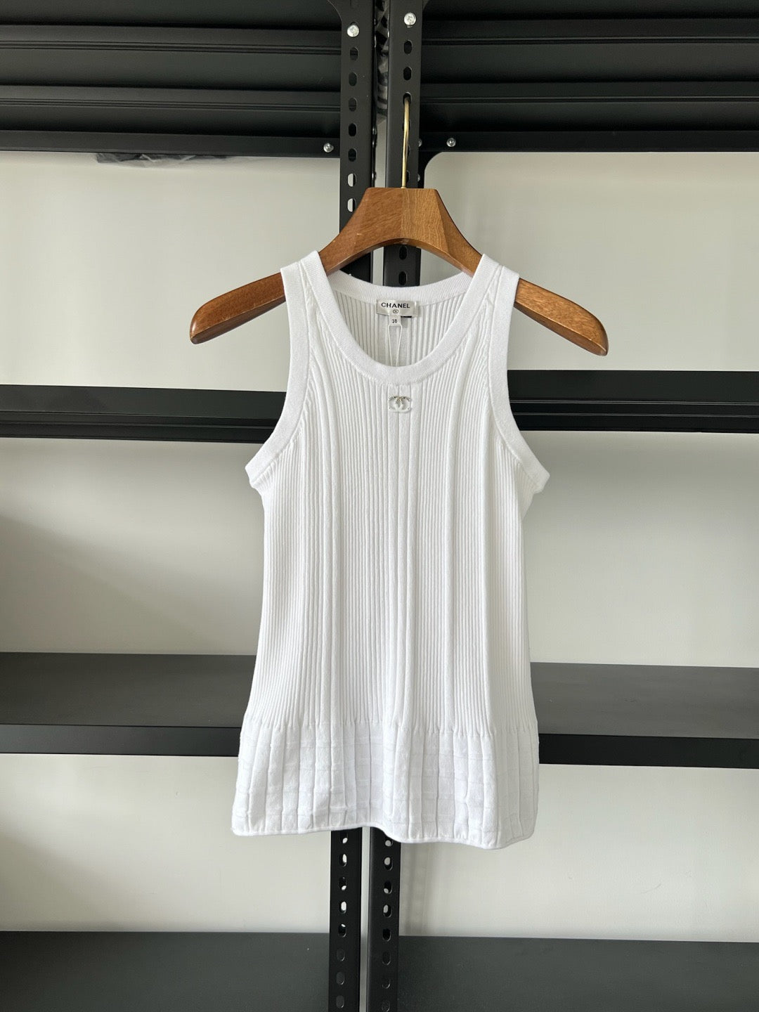 Jacquard-Strickweste