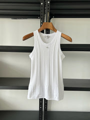 Jacquard knitted vest