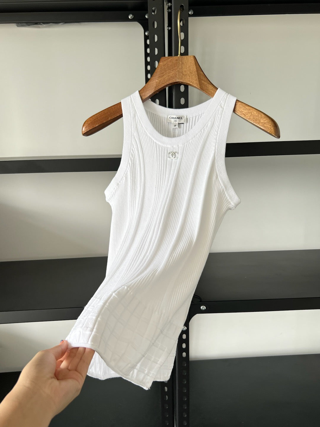 Jacquard-Strickweste