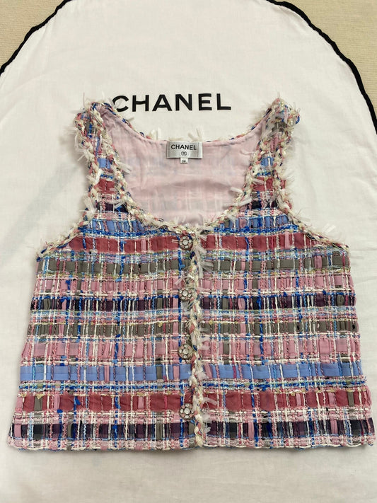 25s woven vest