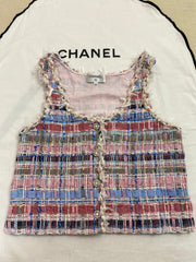 25s woven vest