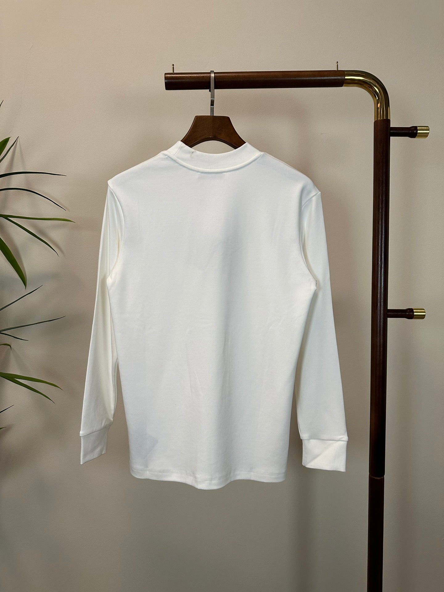 24FW NOUVEAU PRD pur coton logo manches longues