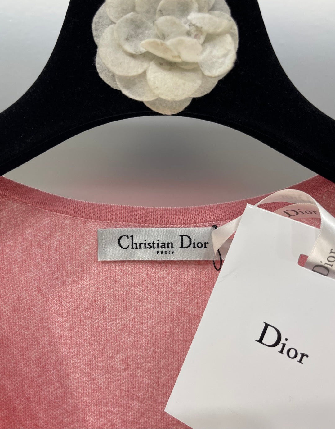 Gestrickte Weste mit Rundhalsausschnitt und Schneeflockenmuster