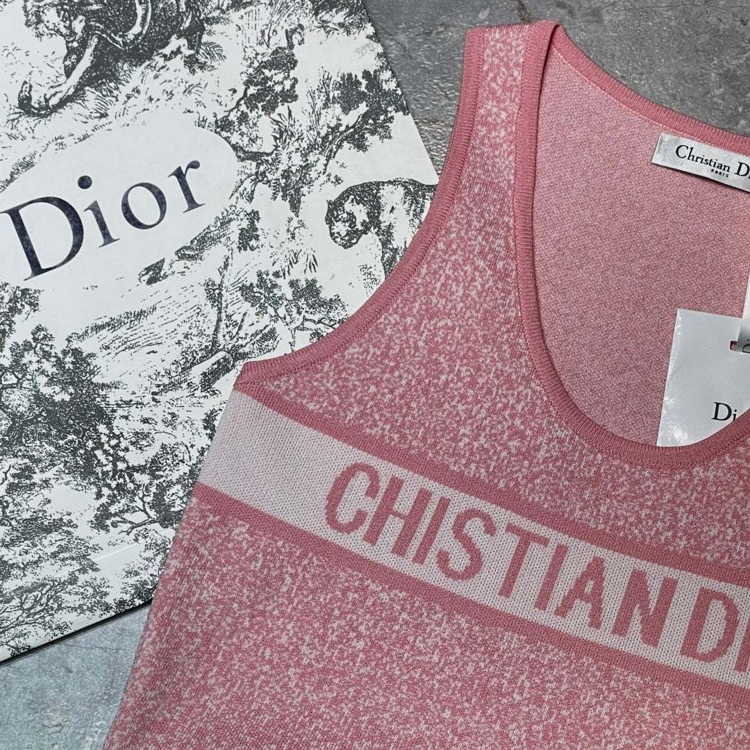 Gestrickte Weste mit Rundhalsausschnitt und Schneeflockenmuster