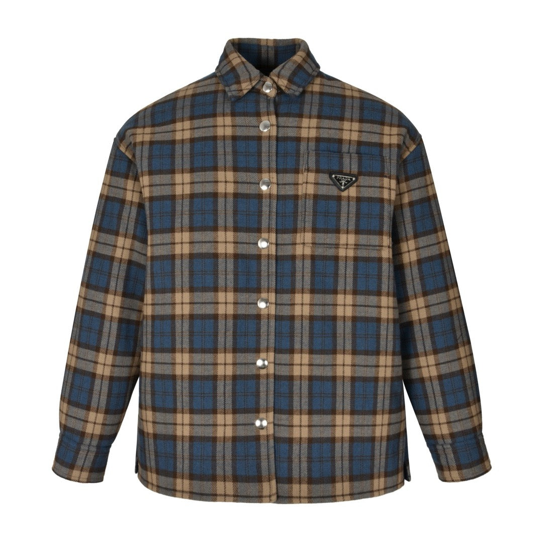 veste à carreaux