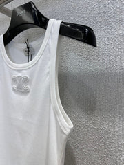 Arc de Triomphe embroidered vest