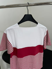 Cotton striped T-shirt