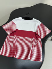 Cotton striped T-shirt