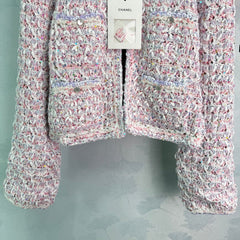 Pink woven jacket