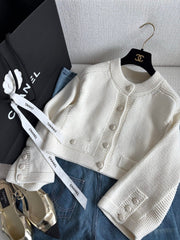 Double-sided floral cardigan