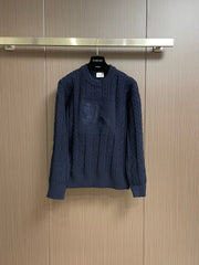 Burber Jacquard-Pullover