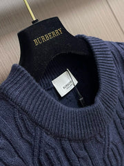 Burber Jacquard-Pullover