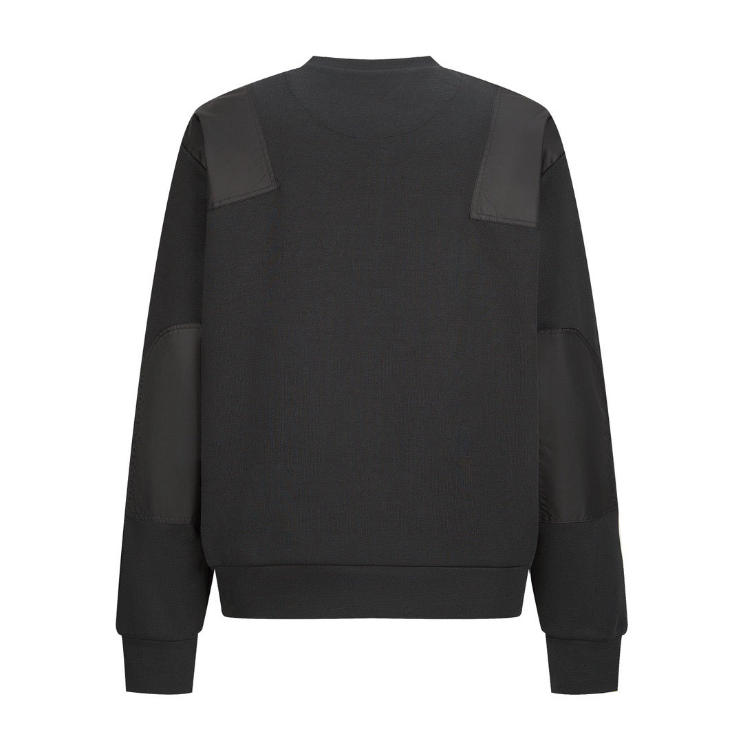 Patchwork-Kapuzenpullover