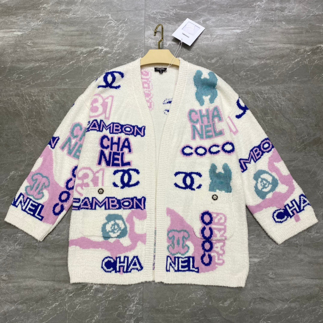 Jacquard-Cardiganjacke