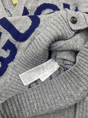 Cardigan en laine intarsia