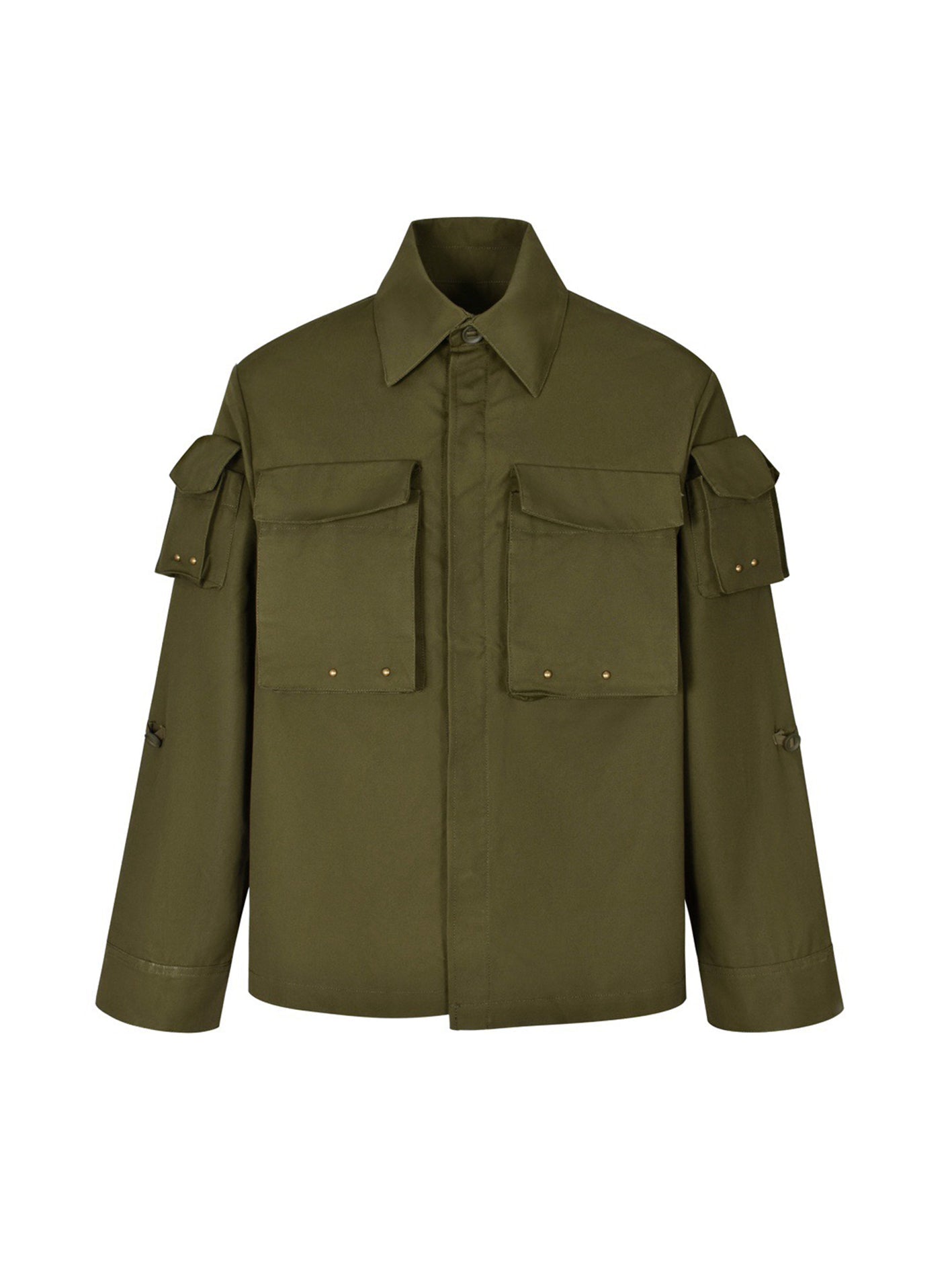 Veste de travail cloutée