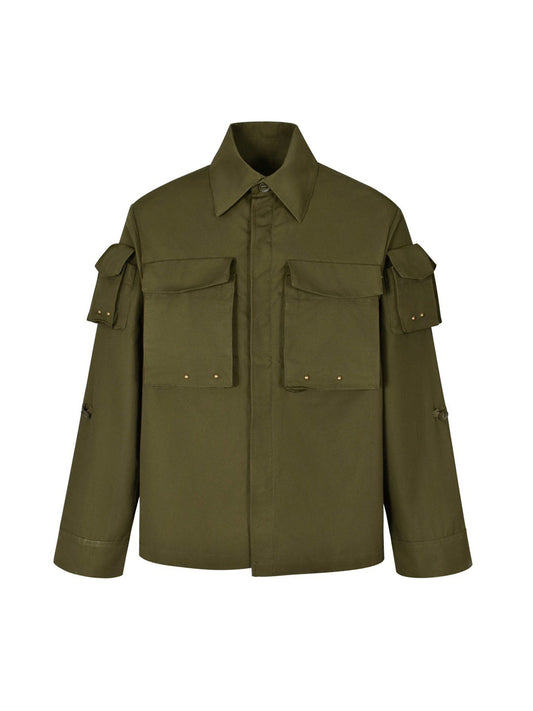 Arbeitsjacke mit Nieten